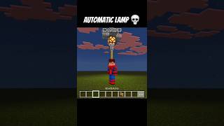 Minecraft Automatic Lamp