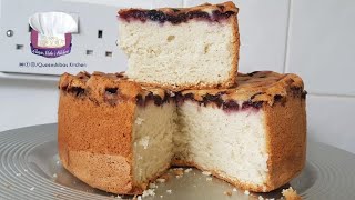 Mkate Wa Mayai Na Fresh Cherries.