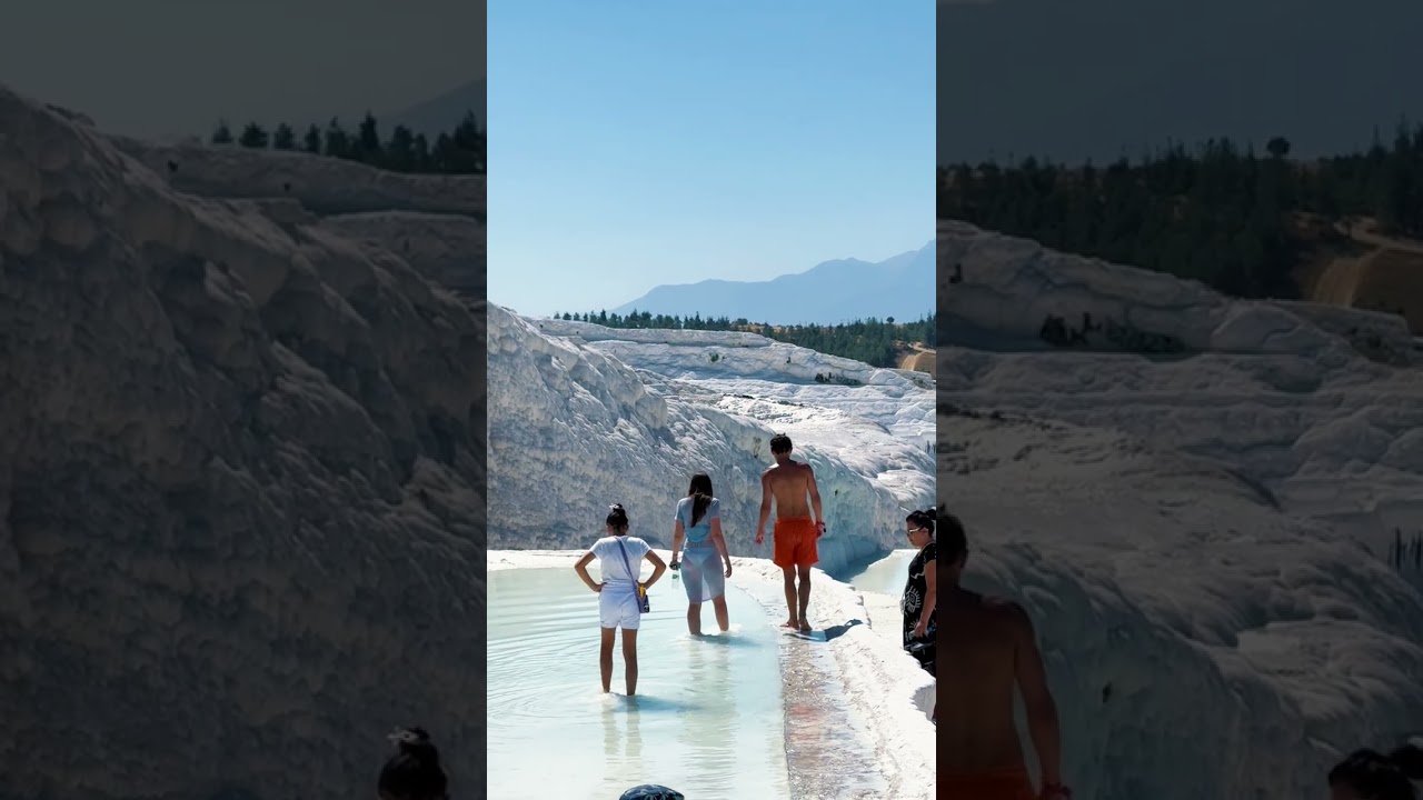 💯Exciting White Nature Pamukkale - Magnificent World Heritage🚀 