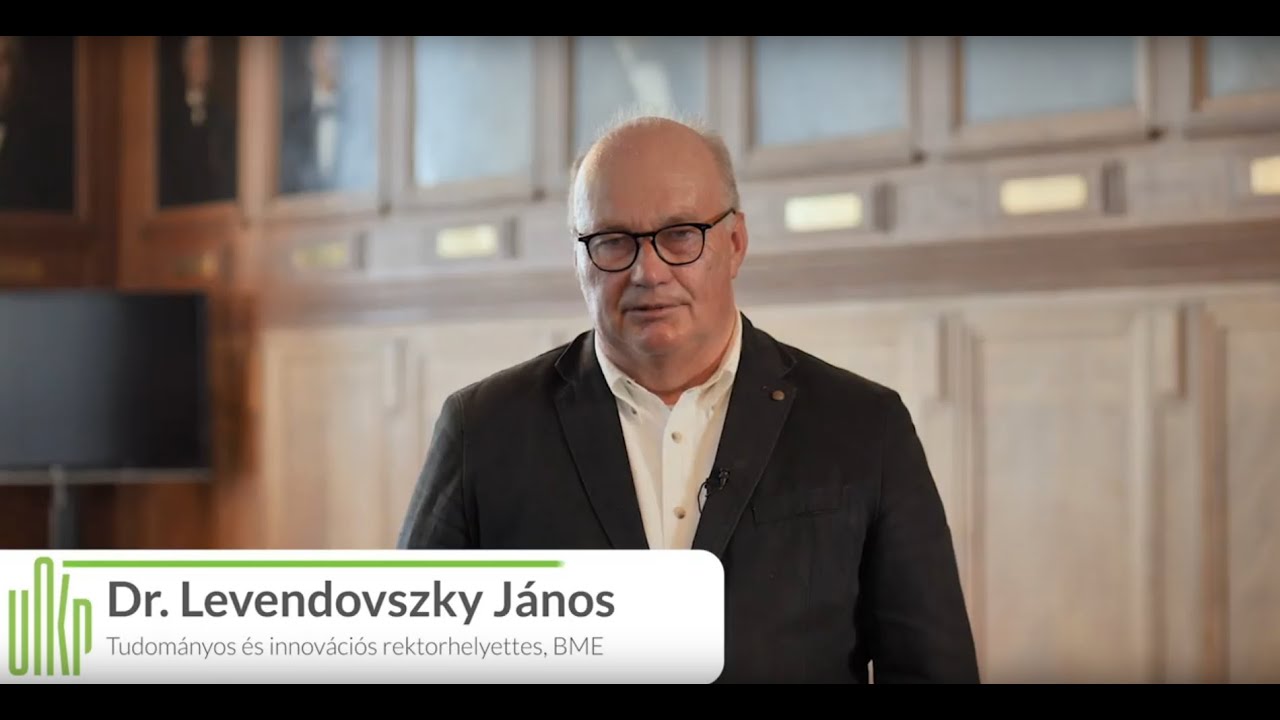 ÚNKP 2021-22 konferencia Dr. Levendovszky János köszöntő beszéde - YouTube