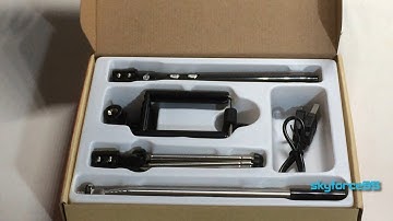 TaoTronics Bluetooth Selfie Stick with Tripod Unboxing