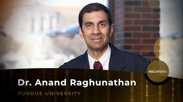 Anand Raghunathan, Recipient of the 2025 Edward J. McCluskey Technical Achievement Award