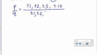 5 6 Finding Rational Zeros