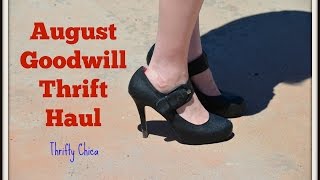 Information August Goodwill Thrift Haul News
