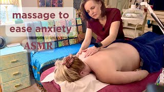 Divine Back Massage to Ease Anxiety | Kinesiology Unintentional ASMR Real Person