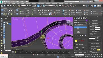3dsmax modelling Part 5 Turbosmooth