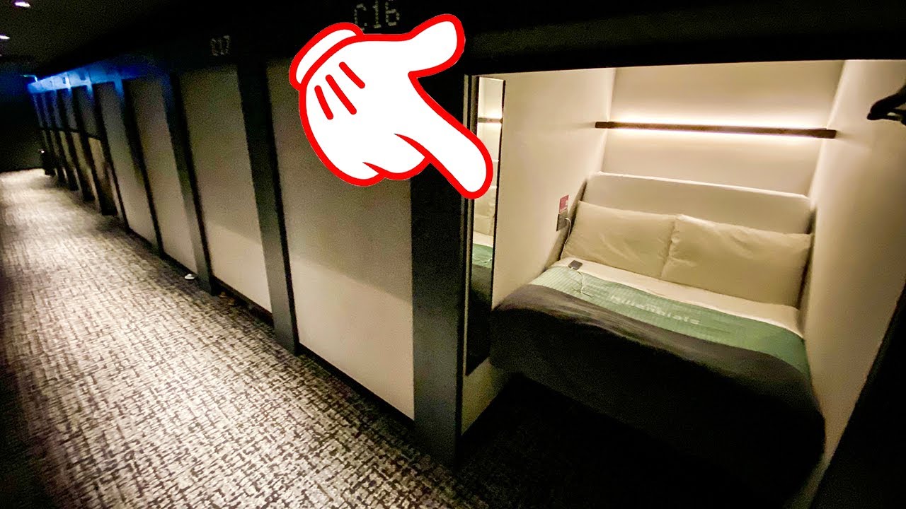 Крутой эволюционный капсульный отель в Фукуоке, Япония 😪🛌 The Millennials Fukuoka