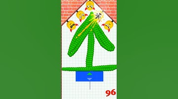 Draw To Smash logic puzzle brain game level  96  #gaming #drawing #shorts #youtubeshorts  #shortfeed