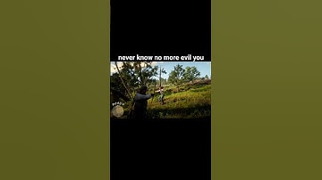 The player puts an end to the enemy’s evil with a clean, precise arrow shot in Red2#shorts #reddead2