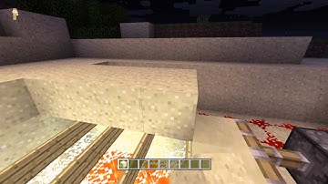 Minecraft| QUICK sand trap!! Easy to make!