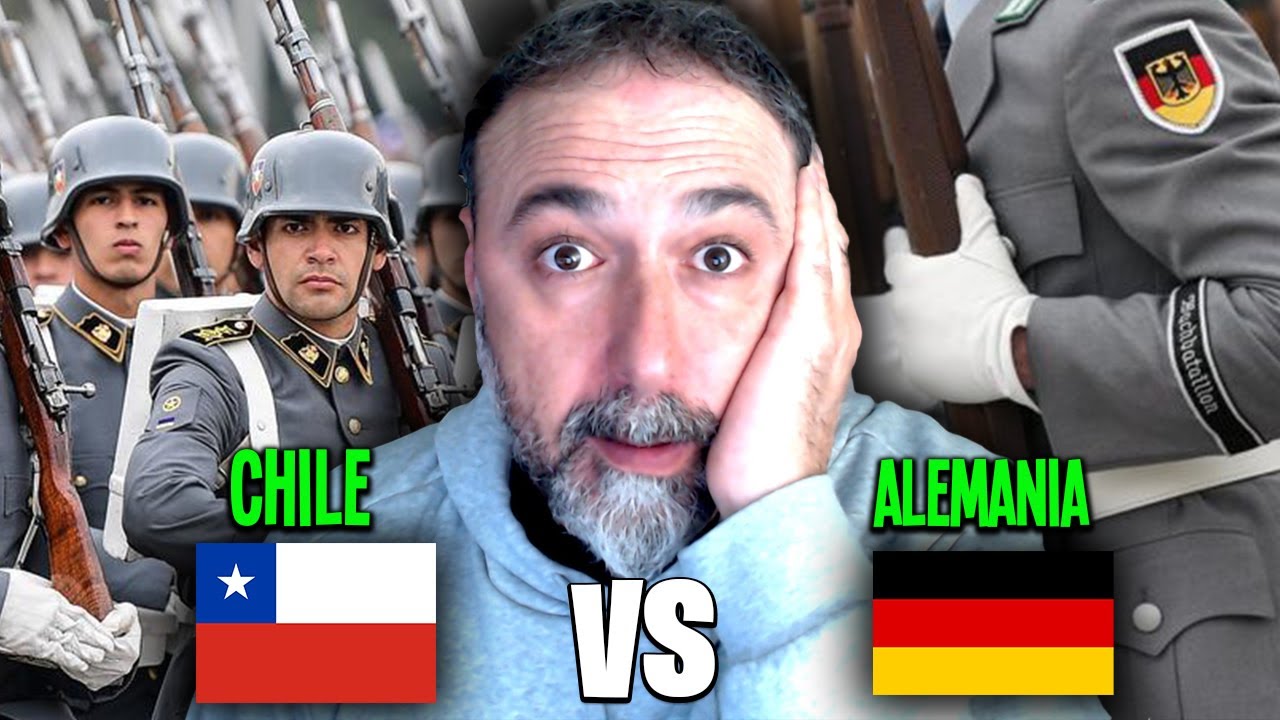 👉ESPAÑOL REACCIONA a PARADA MILITAR CHILE vs ALEMANIA