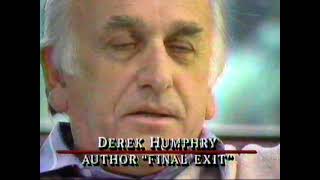 Prime Time promo - Derek Humphry's Final Exit - terminally ill right to die controversy - 1992