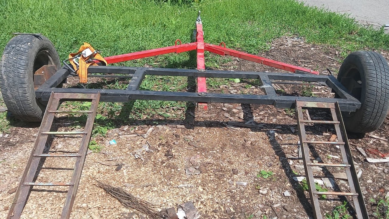 Прицеп-подкат-эвакуатор,своими руками.