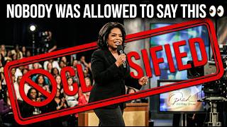 What Really Happened Behind Oprah s Cameras The Untold Story Nobody Was Allowed to Tell