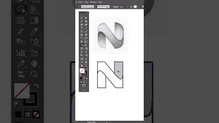 You’re Using Adobe Illustrator Wrong… Try This “N” Logo Trick 👀
