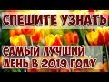 Спешите узнать|  Самый лучший день в году 2019