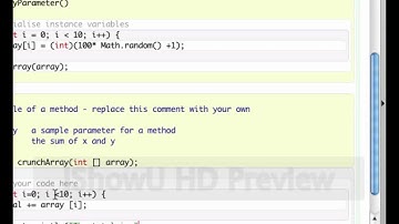 BlueJ - ArrayParameter.mov