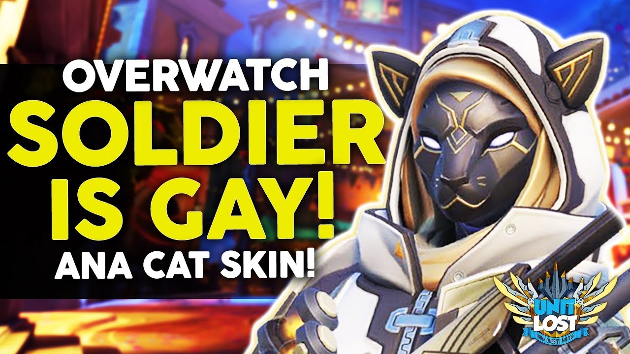 Overwatch Soldier 76 Is Gay New Ana Cat Skin Bastet Short Story Youtube