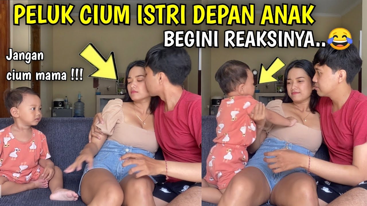 PELUK CIUM ISTRI DEPAN ANAK, EH MALAH JADI GINI WKWK