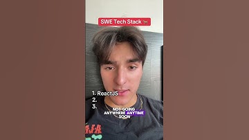 Tech Stack That Got Me 4 Job Offers 🧑‍💻 #shorts #shortsfeed