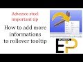 How to  add more informations to rollover tooltip