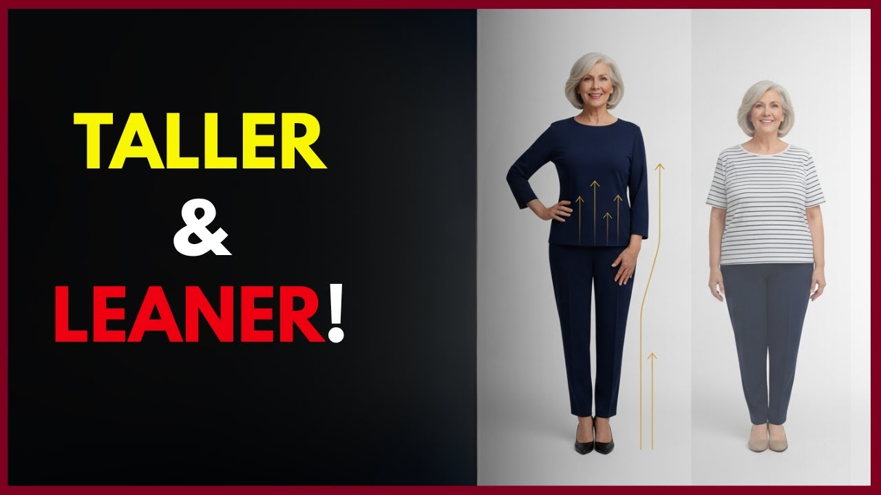 Petite Plus Size Over 50 & 60 - Look Taller & Leaner