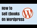 How to sell an ebook on Wordpress