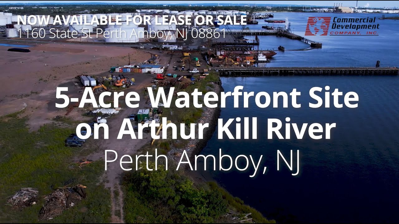 Now Available 5 Acre Waterfront Property on Arthur Kill River in Perth