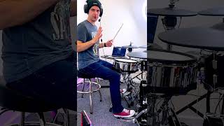 How to play one of my overused Linear Drum Grooves #musician #musicians #drums #drummer #drumlessons