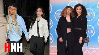 Mel B's Daughter Phoenix Chi Brown Spotted Holding Hands with Female Friend at Event