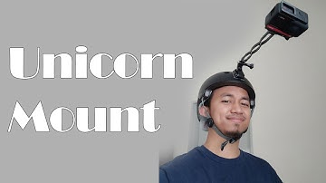 Insta360 One R Unicorn Helmet Mount / Inline Skating