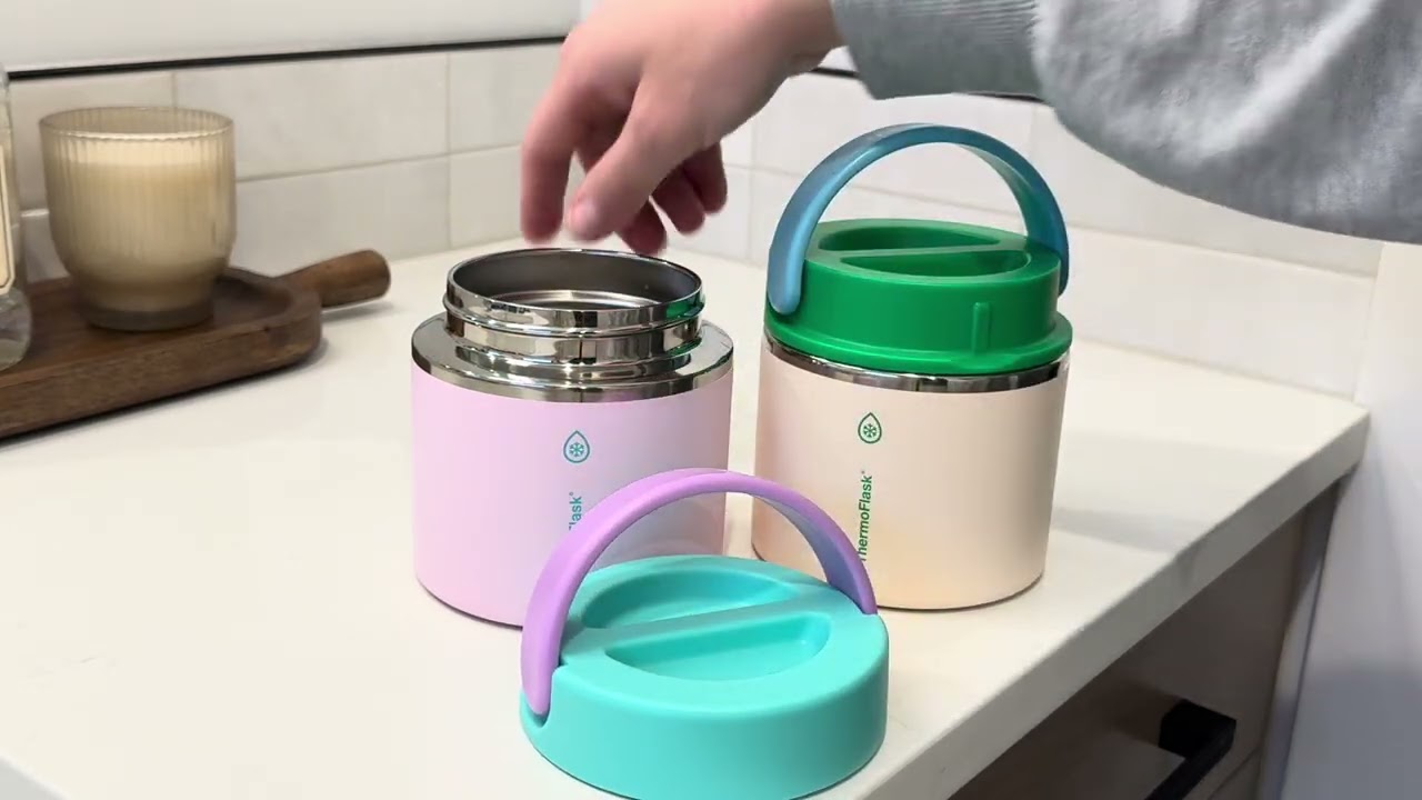 ThermoFlask 20 oz Insulated Food Jar, 2-Pack REVIEW!