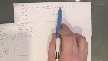 MM022 Maths Methods Fortify Study Guide - "How to solve for x in a logarithm"