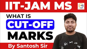 What is cut off marks of IIT JAM MS  ? | Mathstats @8810409392