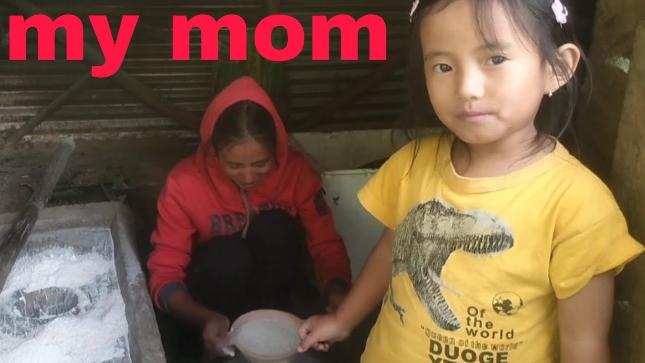 every Christmas making a local Naga sticky rice..