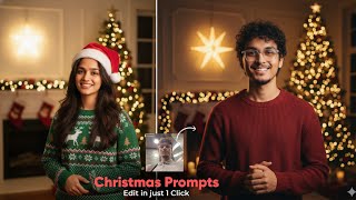 Christmas Photo Editing using Google Gemini Ai - Telugu  screenshot 4