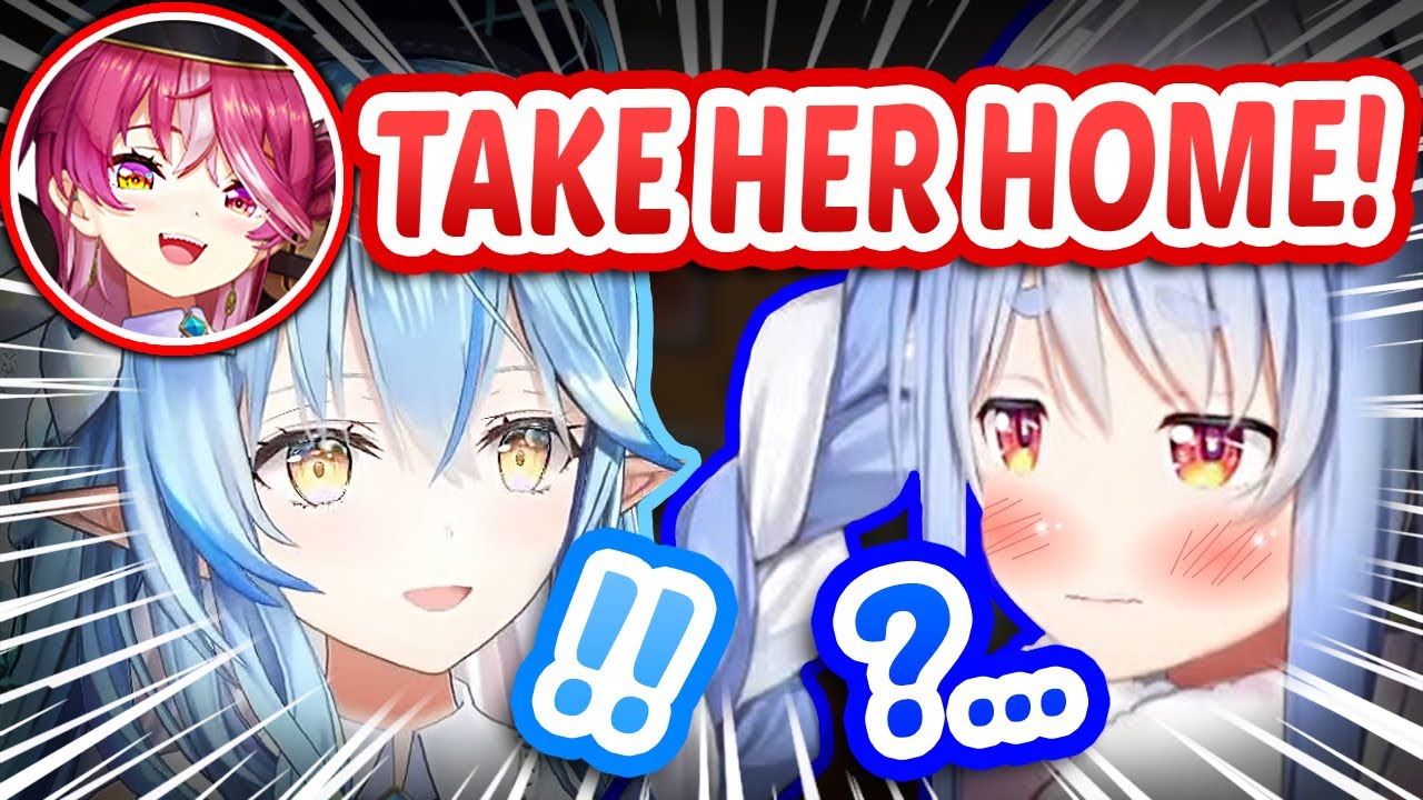 *NO CUTS* Lamy Dates Pekora With Marine's Advice *FULLY TRANSLATED* 【ENG Sub Hololive】