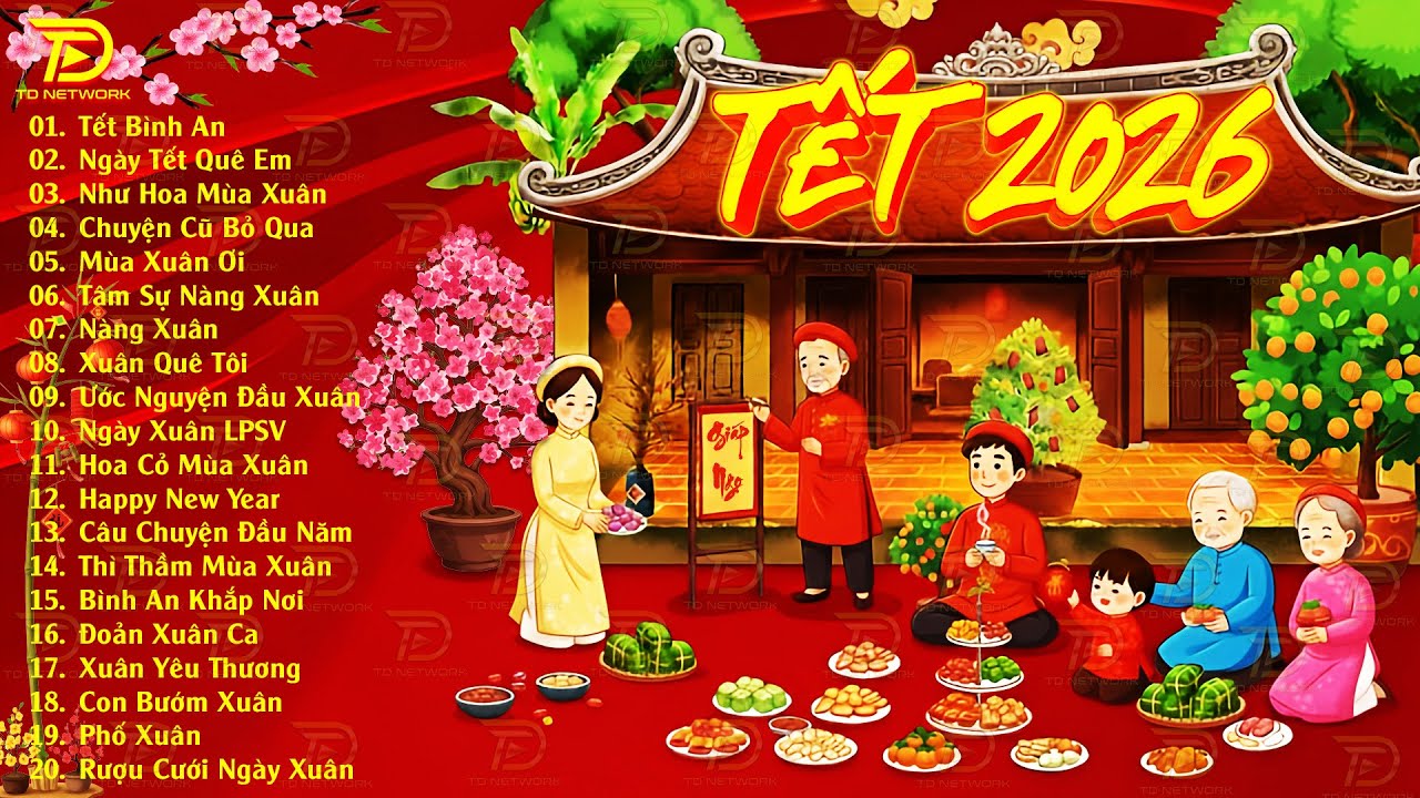 Nhạc Tết 2026 EDM - LK Nhạc Xuân Remix Hay Nhất Đón Tết Cả Nhà Bình An - Chào Xuân Bính Ngọ 2026