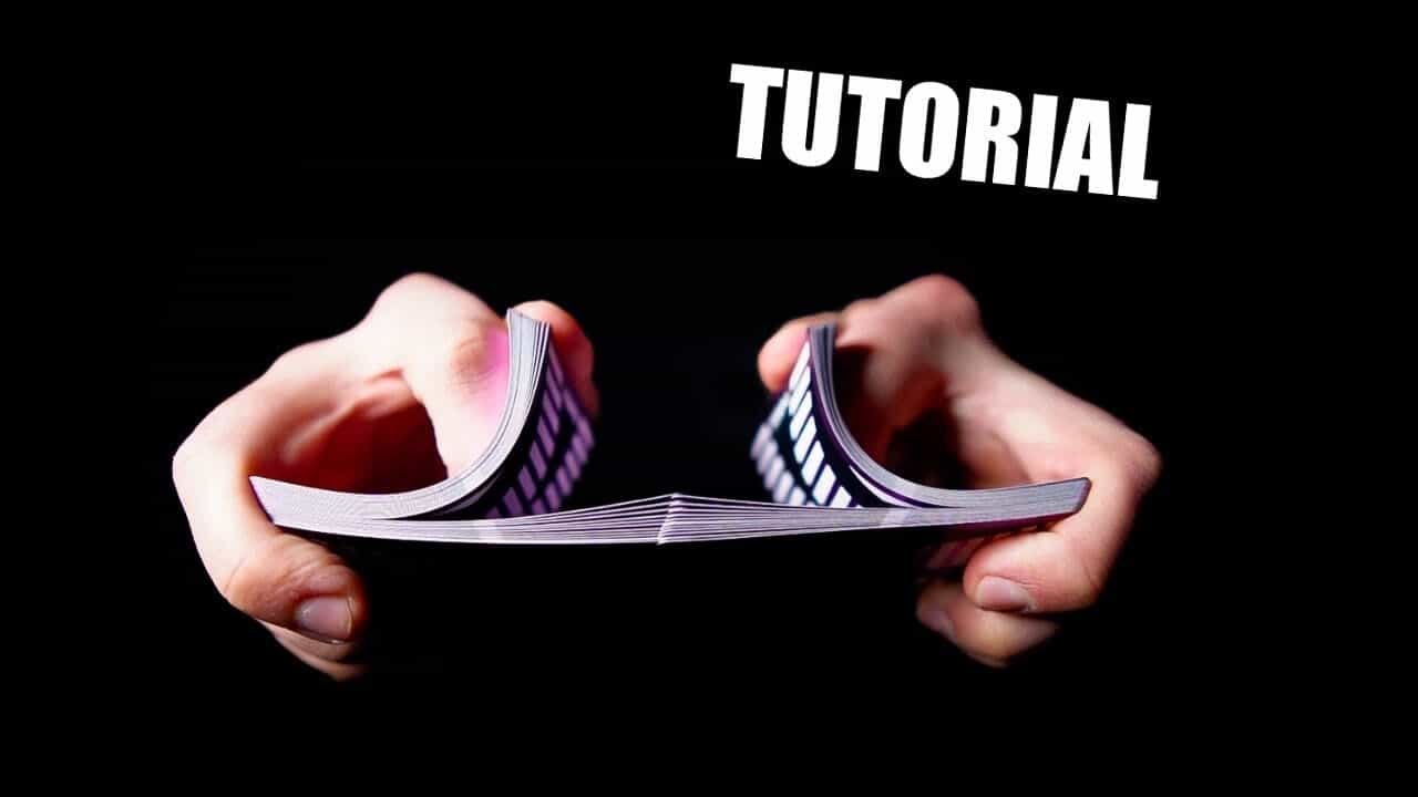 Cardistry tutorial 1/5 - Riffle Shuffle Easy Beginner Tutorial