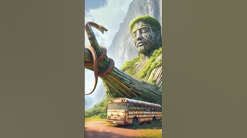 Travel Exploring | Python with Amazing View #shorts #bus #nature