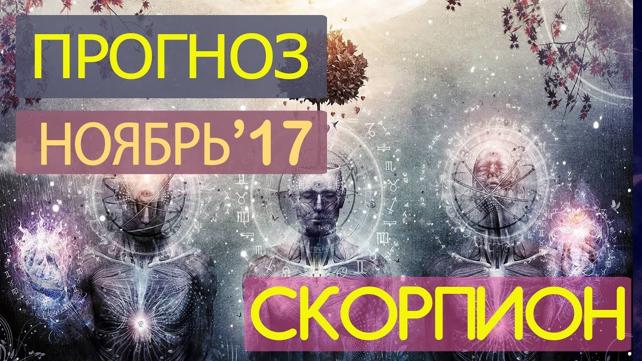 Гороскоп СКОРПИОН Ноябрь 2017 год / Ведическая Астрология