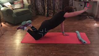 High plank – Arm reach with Janet Jack