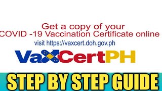 PAANO KUMUHA NG VAXCERTPH | COVID-19 VACCINATION CERTIFICATE | STEP BY STEP GUIDE screenshot 3