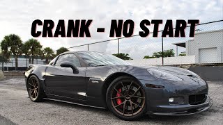 C6 Corvette Crank but No Start