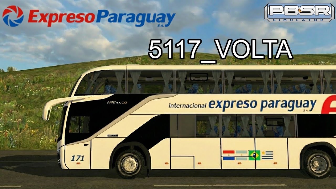 5117_volta /Expreso Paraguay int 171 - comil new invictus /proton bus simulator 
