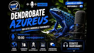 😱🐸 Cette grenouille est-elle vraiment DANGEREUSE ? (Dendrobate Azureus) 💙