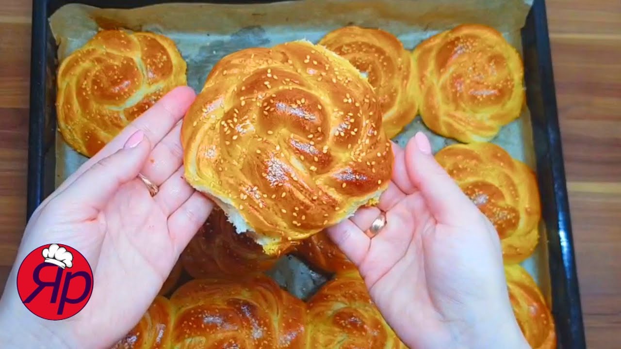 Почему я раньше так не готовила, этот рецепт теперь мой любимый ☆ Безумно вкусные булочки цветочки!