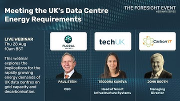 Powering Data Centres for AI & Digital Growth | Foresight Webinar 2025