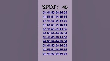 can you find 45 in 5 seconds? #wordpuzzlegame #game #mathematics #mindbendingquiz #puzzle