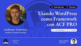 Usando WordPress como Framework con ACF PRO